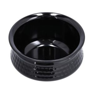 Royalford 4"Biza Handi with Lid1X48 - Melamine - Black