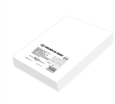 FIS Golden Diary 2023 (English) Red, A5 - FSDI23EG23RE