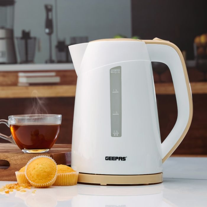 GEEPAS Cordless Electric Kettle, GK6122