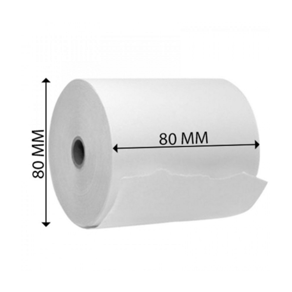 Thermal Roll 80x80 55gsm 1x60rolls Carton