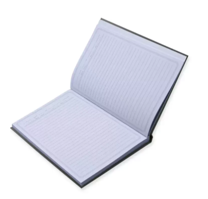 FIS Pack of 5 Oman Hard Cover Notebook, 18X25 120Sheets,Cover Graphite -FSNBOM120GP