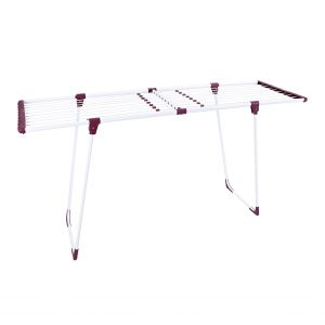 Royalford Foldable Cloth Rack/Adjustable Size/90 Cm Height - Assorted