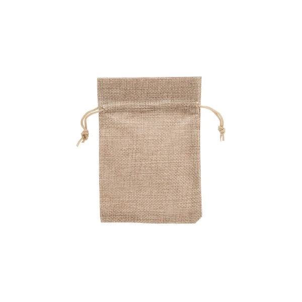 Ramadan Theme Printed Jute Bag 10x14Cm 6 Pieces