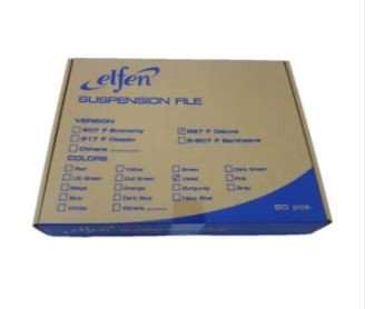 ELFEN 927 DELUXE SUSPENSION FOLDER FULLSCAPE SIZE PACK OF 50 PIECES COLOUR VIOLET