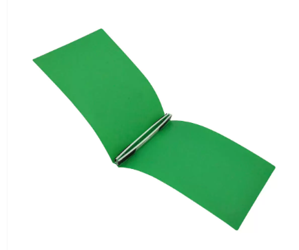 FIS Computer files with Plastic, Green Color, 332X255MM Size - FSCO800PGRN