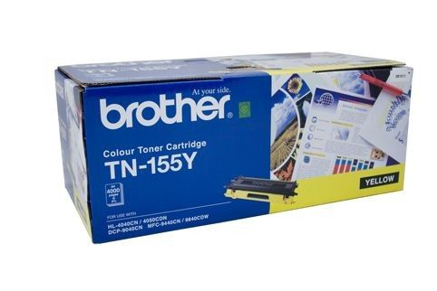 Brother TN-155 Yellow Toner Cartridge (TN155Y)