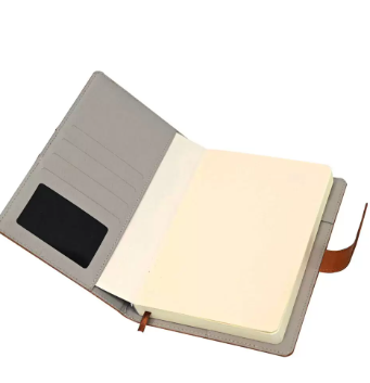 Fis 2024 A5 Diary English Vinyl Hard Sewn Cover Brown -FSDI80E24BR