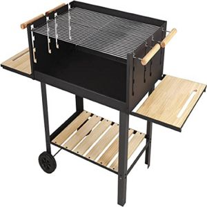 Royalford Barbecue Stand With Grill - Stainless Steel - Multicolour - 04 L