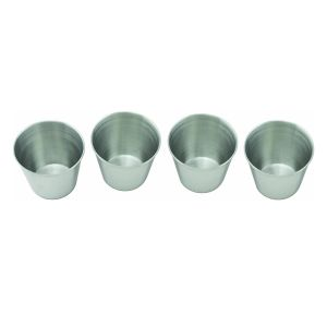 Prestige Moulds For Mini Plum Cakes - Stainless Steel - Silver