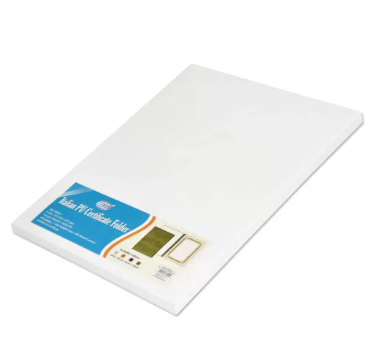 FIS A4 Certificate Folder Italian PU, Green - FSCLCERTPUVSGR