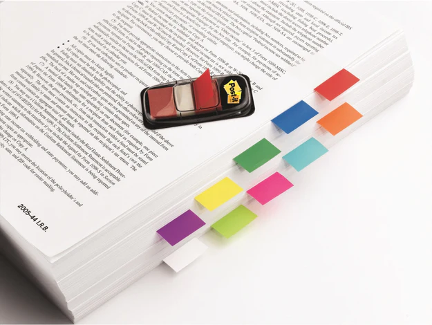 3M Post-it Flags Red 680-1 25mmx43mm 50flags/dispenser