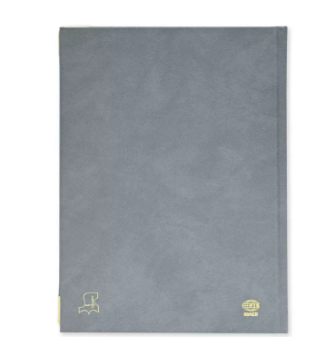 FIS Executive Diary 2024 (Arabic/English) Bonded Leather, Cover Grey - FSDI88AEB24GY