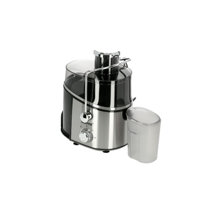 Geepas GJE6106 Juice Extractor 600W - Juicer Machine With Wide Mouth For Whole Fruits Vegetables | 2 Speed With Pulse, Stainless Steel Body | 600ML | 2 Year Warranty