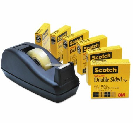 3M Scotch 665 Permanent Double-Sided Tape 25 Yards