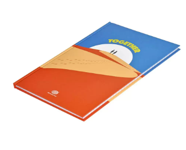 5-Piece FIS Hard Cover Notebook Single Line A4, 100-Sheets - FSNBA419-06