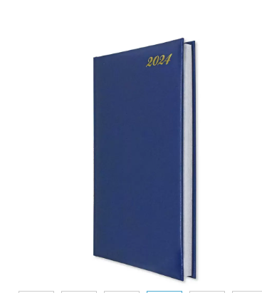 FIS Diary 2024 (English) Blue, A4 - FSDI42EN24BL