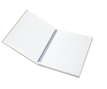 Light LINBS1081805 Spiral Hard Cover Single Line Notebook (10X8in, Pack of 5 Pcs X 100 Sheets)