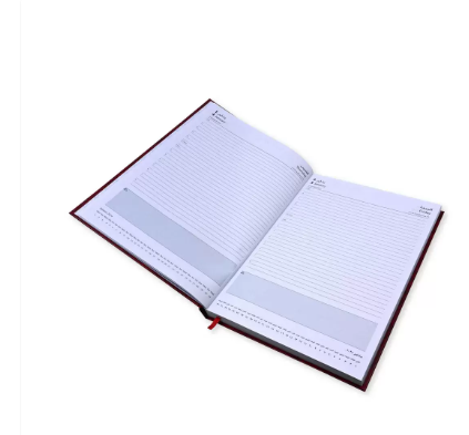 FIS Diary 2024 (Araacbic/English) Maroon, A4 - FSDI41AE24MR