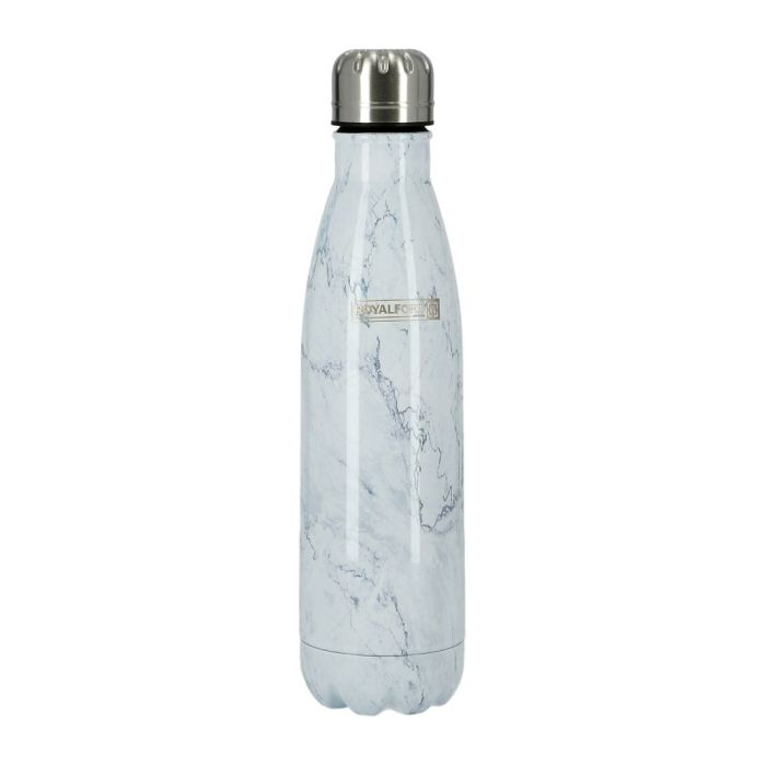 Royalford RF9477 500 ML Vacuum Bottle - Double Wall Stainless Steel Flask & Water Bottle - Hot & Cold Leak-Resistant Sports Drink Bottle - High Quality Vacuum Insulation Bottle For Indoor Outdoor Use 