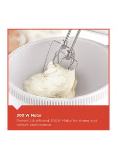 Multifunctional Stand Mixer And Bowl, With 5 Speed Turbo Function, 300.0 W, M700-B5, White/Grey