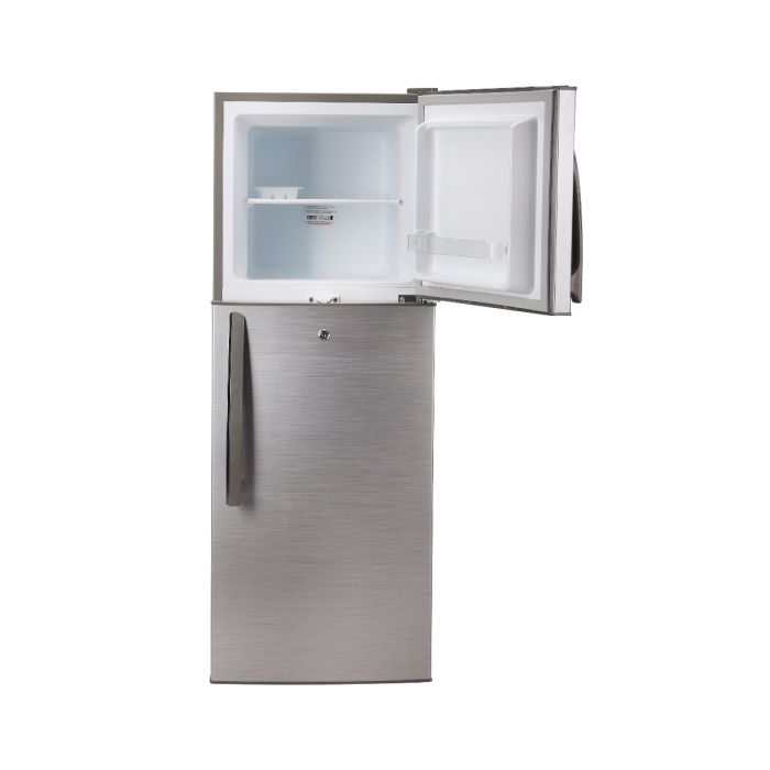 Geepas Double Door Refrigerator - Free Standing Durable Double Door Refrigerator, Quick Cooling & Long-Lasting Freshness, Low Noise, Low Energy Consumption, Defrost Refrigerator | 1 Year Warranty