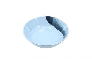Royalford 85" Super Rays Serving Bowl - Melamine - Blue