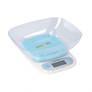 Royalford Digital Kitchen Scale - Plastic - White - RF9515