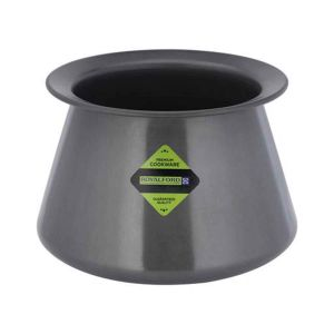 Royalford Hard Anodized Curry Pot 40 Litre - Aluminum - Black - 4 LITER