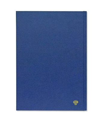 FIS A4 Diary 2024 English (Golden Corners) Blue - FSDI42E24BL