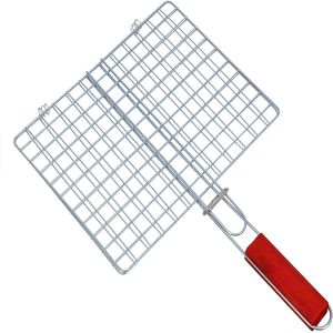 Royalford Barbeque Grill Chromium Plated Iron - Iron - Silver - RF10378