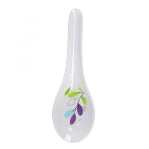 Royalford Melamine Ware Table Spoon - Melamine - White - RF7389LF