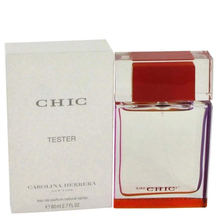 CAROLINA HERRERA CHIC (W) EDP 80ML TESTER