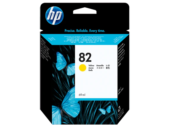 HP 82 Yellow Ink Cartridge (C4913A