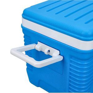 Ryaolford Insulated Ice Cooler Box - Plastic - Blue - 32 LITER