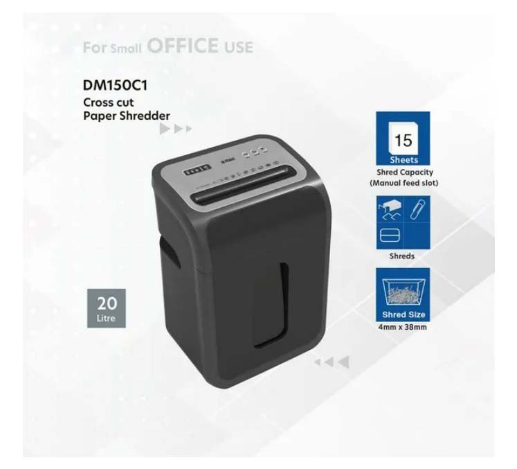 Maxi DM150C1 Cross Cut Paper Shredder