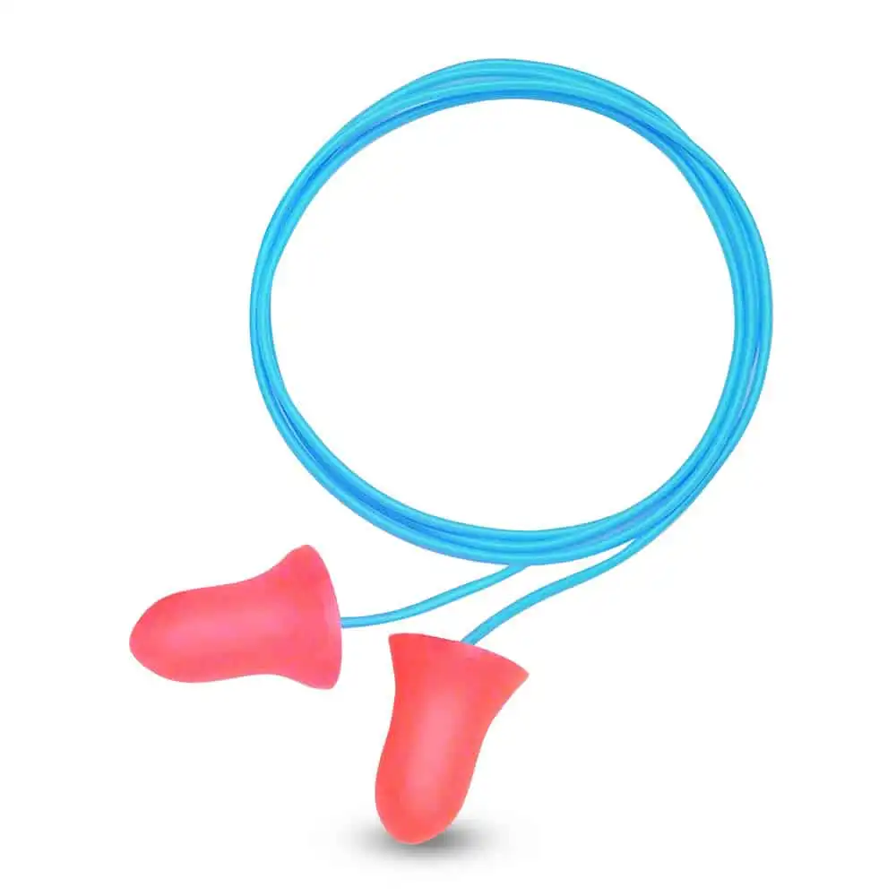 Howard Leight Corded Disposable Foam Earplugs, 100 Pairs (MAX-30)