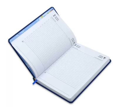 FIS Diary 2023 (Arabic/English) Blue, A5 - FSDI23AE23BL