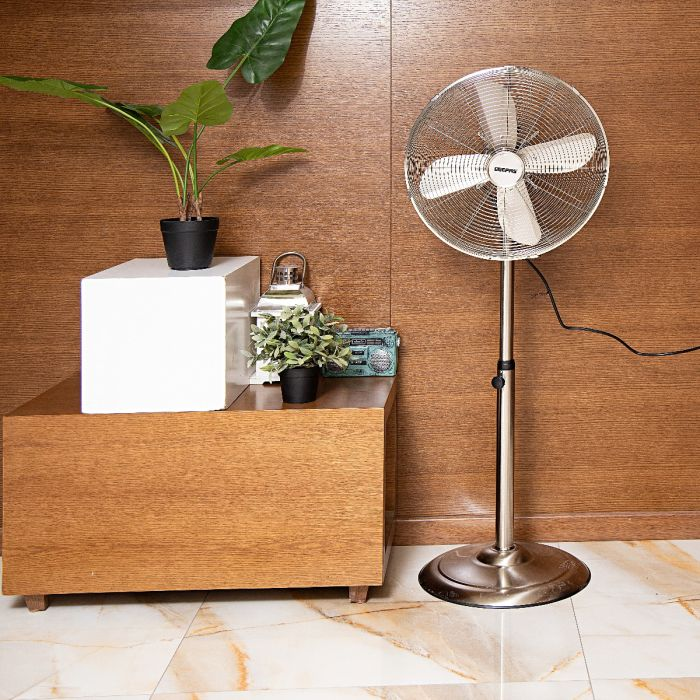 16" Metal Stand Fan | 3 Speed Options