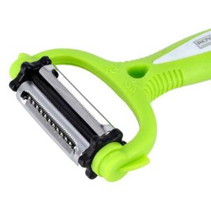 Royalford functional 3 In 1 Peeler - Stainless Steel - Multicolor