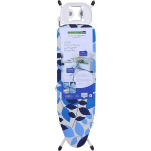 Royalford Mesh Ironing Board With Socket 122X38 Cm - Multicolor