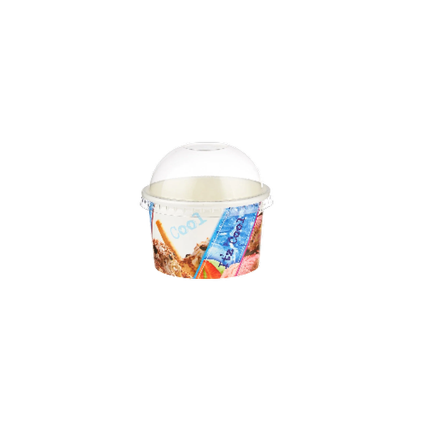 Paper Ice Cream Cup Printed