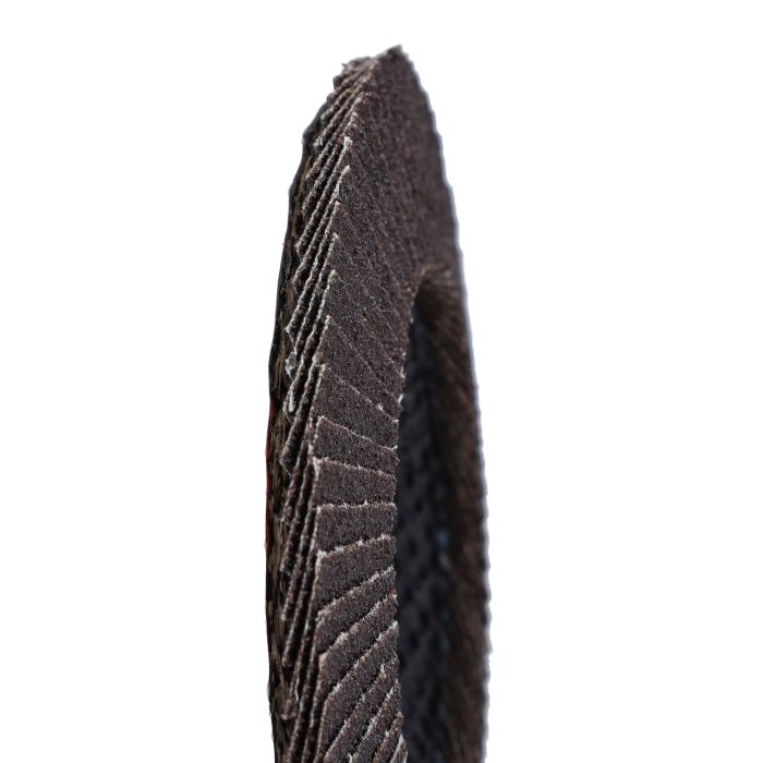 Geepas Flap Disc 115mm - Perfect For All 4.5" Angle Grinders | 22.2mm Bore Size With Aluminium Oxide Grit | Ideal For Rust Removal & Deburring Jobs