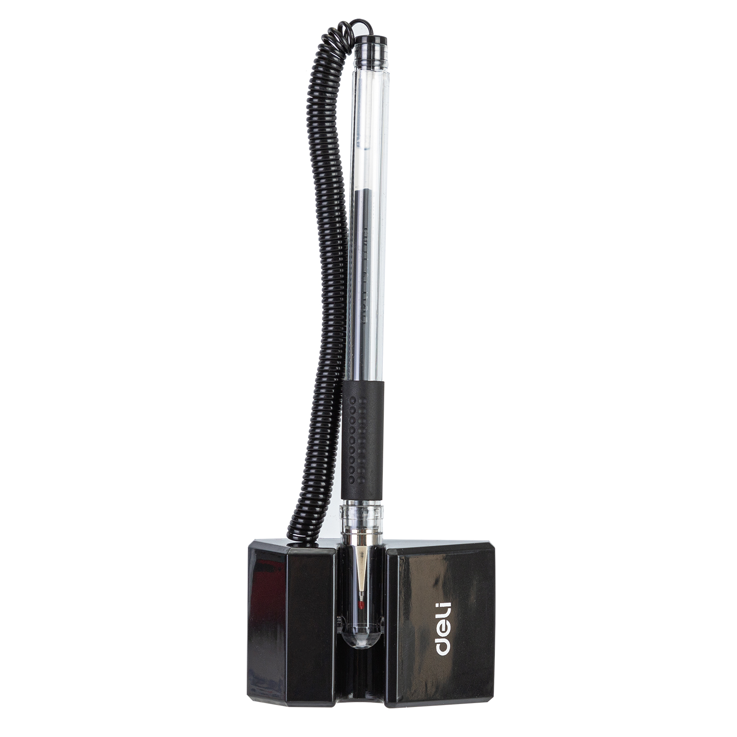Deli 6791 Gel Ink Counter Pen with Grip, 0.5mm, Black