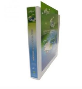 ELFEN 9225D PVC RING BINDER ECO-SMART 2 RINGS 1" INCH SPINE WIDTH COLOUR WHITE