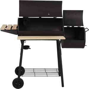 Royalford Barbecue Stand With Grill - Stainless Steel - Multicolour