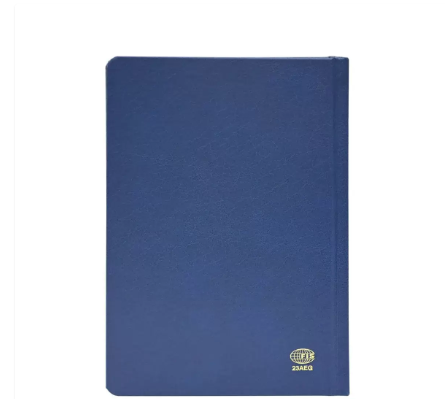 FIS Golden Diary 2024 (Arabic/English) Blue, A5 - FSDI23AEG24BL