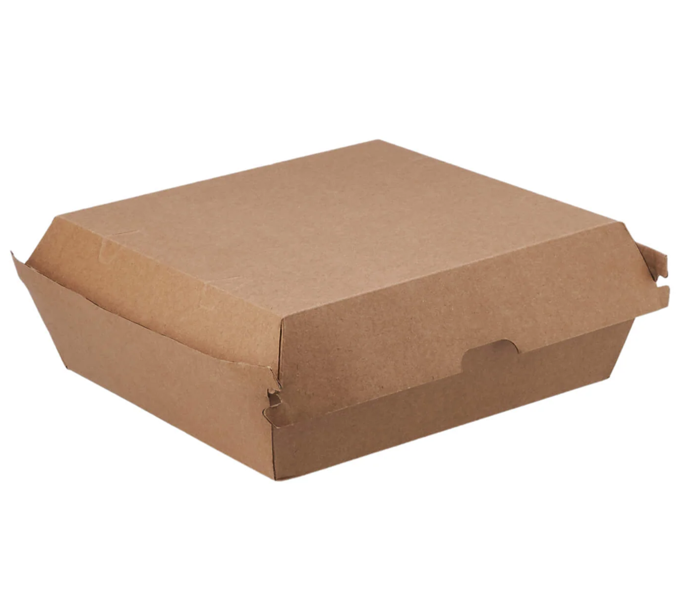 Kraft Flute Dinner Box 17.8X16X8 cm 150 Pieces