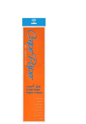 Pack of 12 Pieces Crepe Craft Paper
