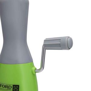 Royalford Dual Beat Hand Mixer - Plastic/Stainless Steel - Green & Grey