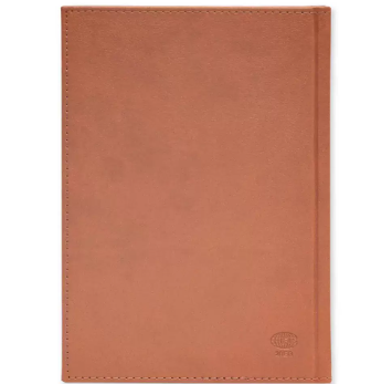 FIS Golden A5 Diary 2024 (English) Brown - FSDI26EG24BR